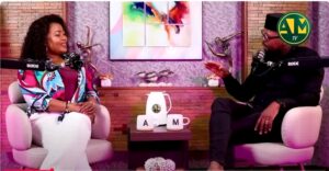 Rozina Mwakideu speaking during her interview in the Robert Burale court case, sharing insights about her past marriage.