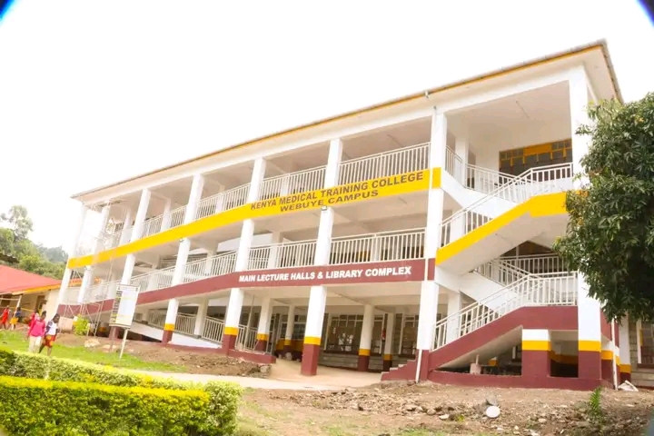 Modern Kenya Medical Training College campus building showing government investment in medical education infrastructure.
