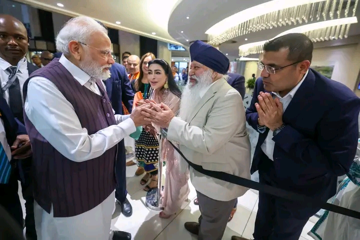 Indian prime minister Narendra arrives in South Africa for G20 summit 2025