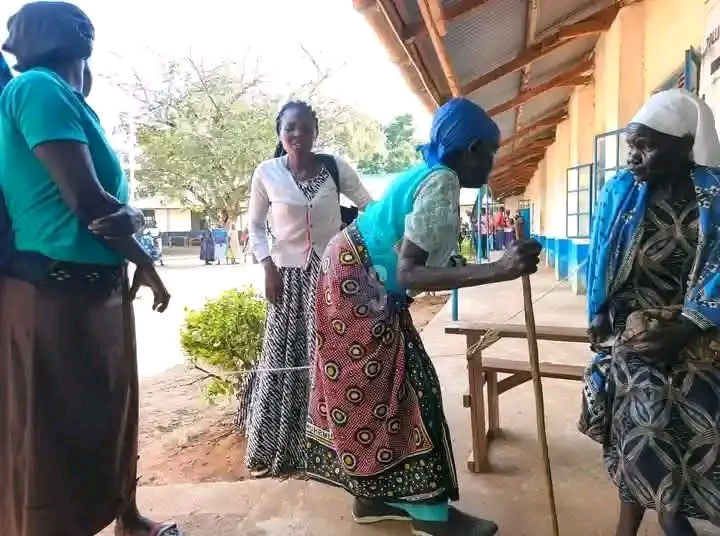 Elderly voters showing up to vote in Mbeere Nby-election