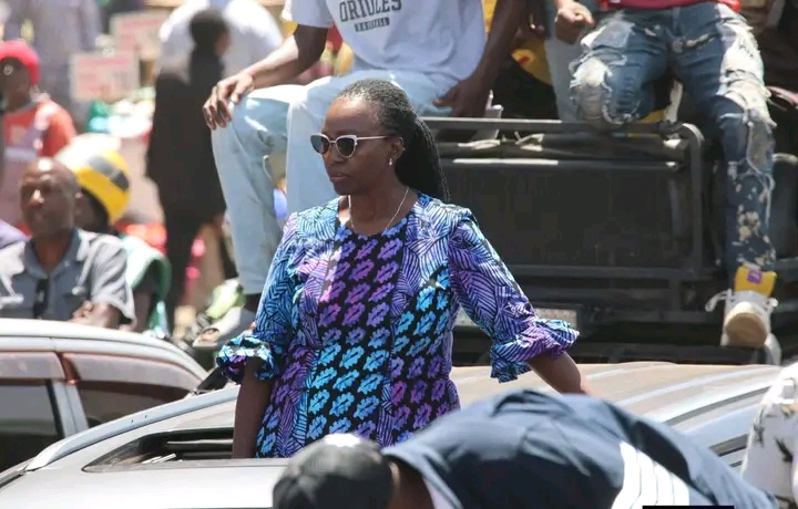 Martha Karua, representing women who rose to leadership organically