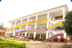 Modern Kenya Medical Training College campus building showing government investment in medical education infrastructure.