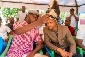 Babu Owino and Raila junior who were to be endorsed by juogi